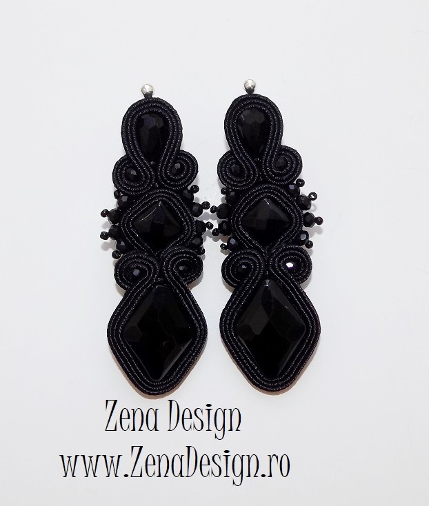 Shining we secretly Cercei negri lungi | Zena Design